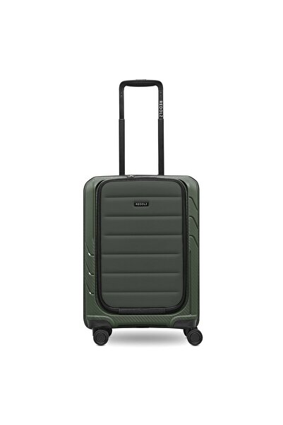 REDOLZ Essentials 17 4-Rollen Kabinentrolley 55 cm Soft-Pocket Laptopfach