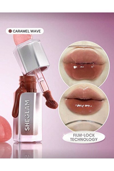 SHEGLAM Glass Lock Air Gloss - Kristal Parlaklığında Nemlendirici Dudak Parla...