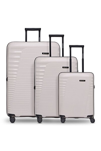 Farmhood Edition 4 Rollen Kofferset 3-teilig mit Dehnfalte