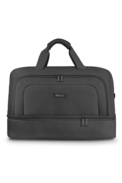 REDOLZ Essentials 12 Weekender-Reisetasche 50 cm mit Bodenfach aufsteckbar