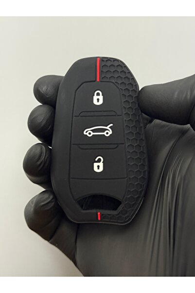 Mavi Keys غطاء حماية لمفتاح السيارة بنمط بيكيه (208-508-3008-5008)-سيتروين (ب...