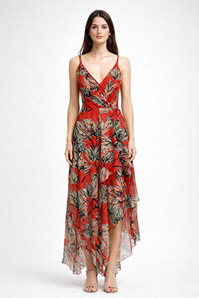 EXPLOSION الأزهار منقوشة انتفض طوق اللباس