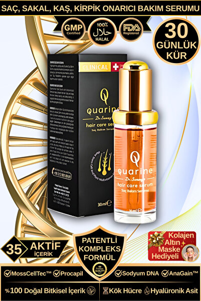 Dr.Sammy's Saç Serumu, Saç Dökülmesi Karşıtı %100 Doğal Onarıcı Bitkisel Kök ...