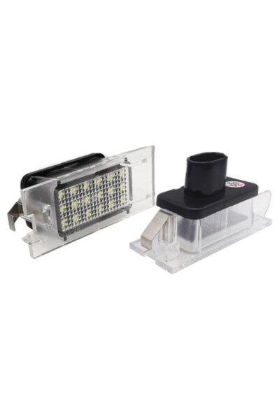 Xenon Bright Set de 2 lumini LED pentru plăcuța de înmatriculare Opel Movano ...