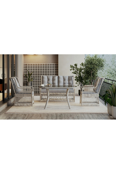 Doğtaş Garden Luci 2+1+1+Mini Set