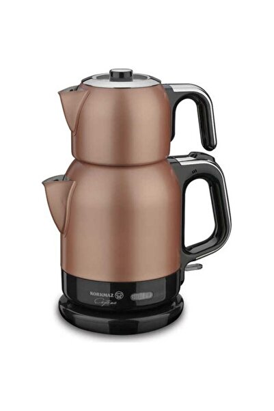 KORKMAZ A331-02 Çaytema Elektrikli Çay Makinesi Rose Gold