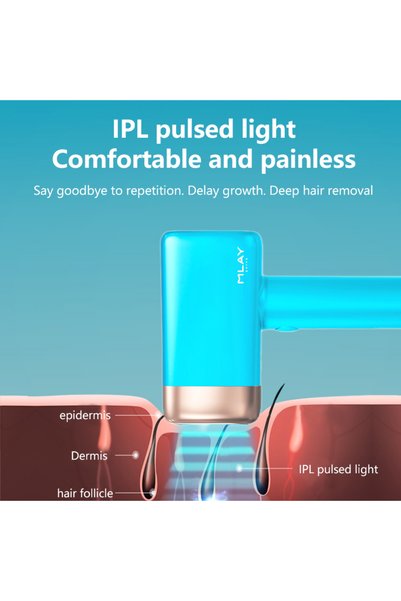 Mlay T14 Painless Ice Cooling Hair Removal Device - Home Use Hair Removal Equipment for Men and Women