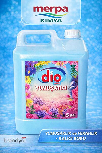 DİO Çamaşır Yumuşatıcı Mavi | KomşuÇatlatan | 5 KG | MERPA KİMYA