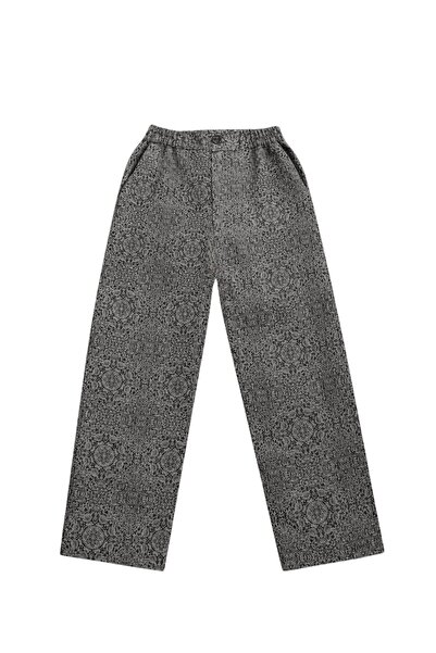 Luz De Yusa Etnik Desenli Denim Pantolon