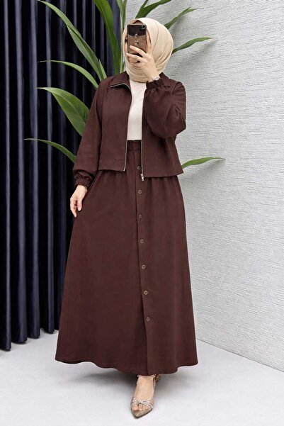 mihratesettür Tesettür etekli takım