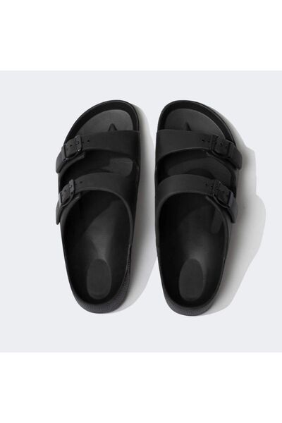 Deniz Terlik Papuci de plajă, mare și piscină, cu cataramă dublă, pentru bărb...