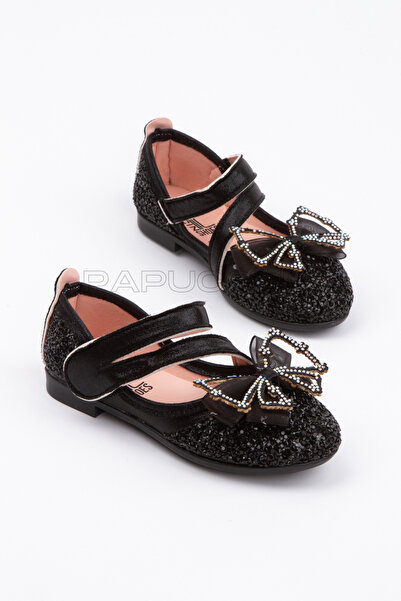 p papuccum ortopedi çocuk ayakkabıları Devojčice, crne kamene balerine sa nek...