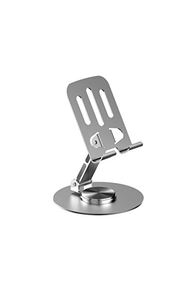 OEM Suport telefon din aluminiu, portabil, pliabil, rotativ la 360°, reglabil...