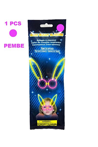 BGA Glow Shining Party Bunny Glasses Glowing Phosphor Rabbit Glasses for Kids...