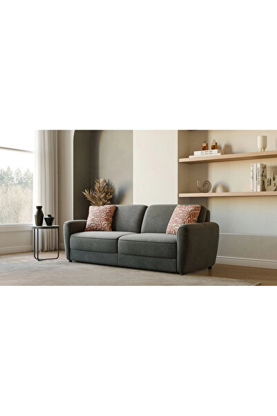 Lova Yatak Niva İkili Yataklı Antrasit Koltuk