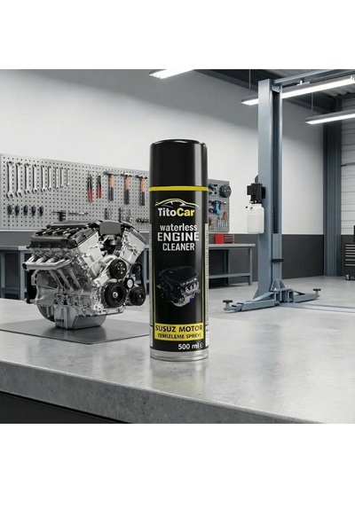titocar Susuz Motor Temizleme Ve Parlatma Spreyi 500 ml
