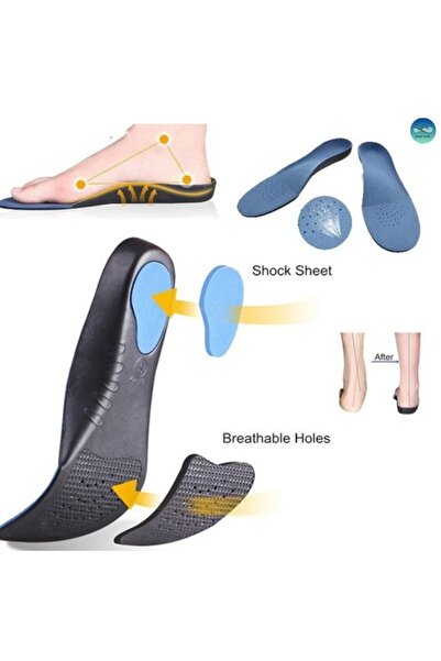 Deniz Terlik Step Comfort Düz Ortopedi Tabanlık Sağlıklı Ayaklar