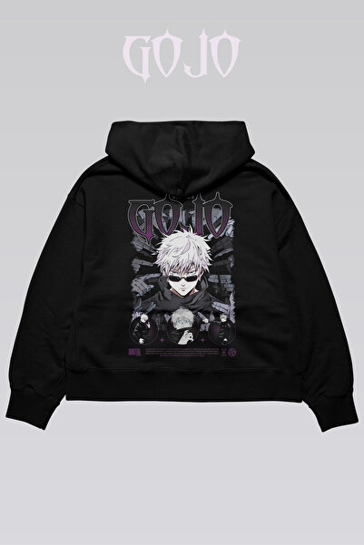 Brutal Dept. سويت شيرت جوجوتسو كايسن جوجو ساتورو بغطاء رأس للجنسين