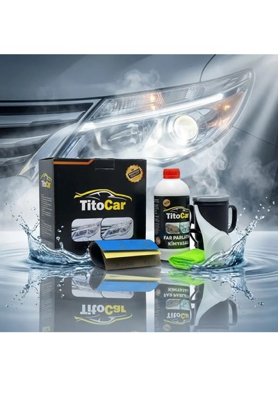 titocar TİTOCAR FAR TEMİZLEME SETİ