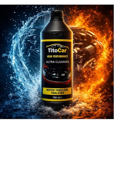 titocarpro Titocar Motor Temizleme Ve Parlatma Sıvısı 750 ml