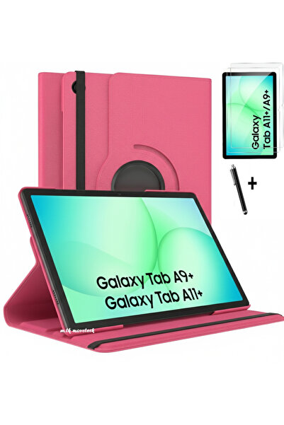 m.tk moveteck Galaxy Tab A11+ Plus/A9 Plus 11 Inç Kılıf 360 Dönebilen Standlı...
