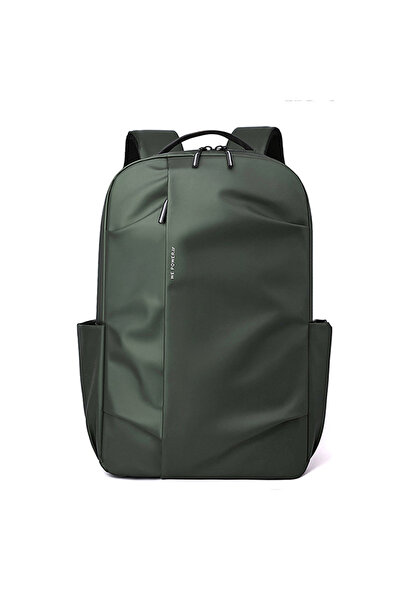 OEM 3-in-1 Unisex Laptop Backpack, 30L, Water-Resistant Nylon, Green