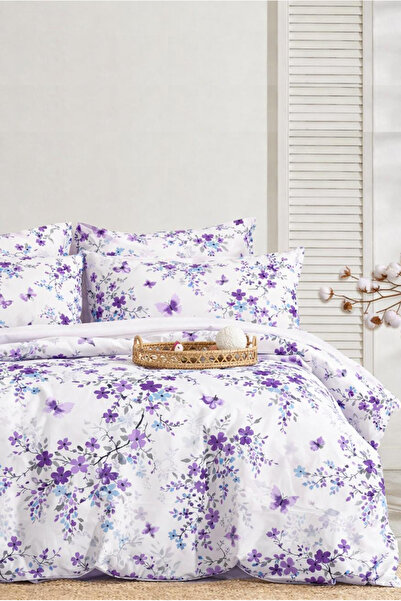 Always Set de husă de pilota dublă, cu elastic, reversibilă, liliac