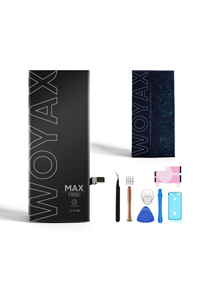 woyax İphone Se Uyumlu Premium Batarya 1950 Mah Yüksek Kapasite