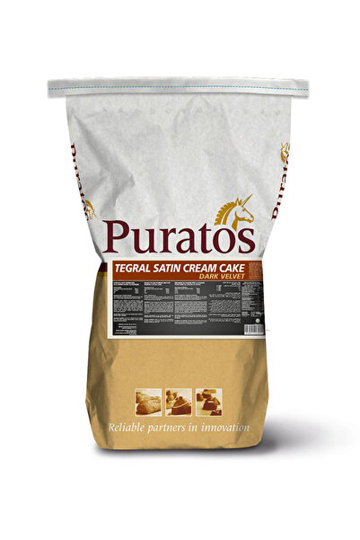 PURATOS Tegral Satin Cream Dark Velvet Kek Karışımı 10 Kg - 4013014