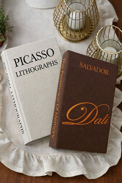 BGV HOME صندوق ديكور مكون من قطعتين مغطى بالقماش بمظهر الكتاب |   صندوق الهدا...