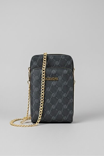 Armine Women's Black Dotted Chain Strap Hand & Shoulder Bag 321