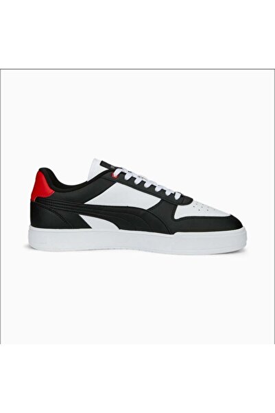 Puma 384953 16 Caven Dime Beyaz-Siyah-Kırmızı Erkek Spor Ayakkabı