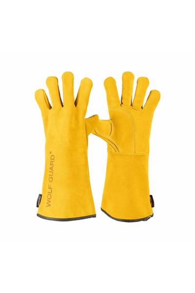 WOLFGUARD Deri Kaynakçı İş Eldiveni