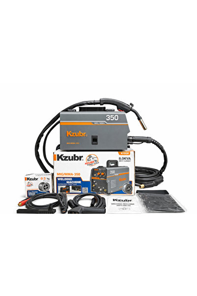 KZUBR MIG- MMA350 2'si bir arada Yeni Nesil Gazsız Gazaltı Kaynak Makinesi Ge...