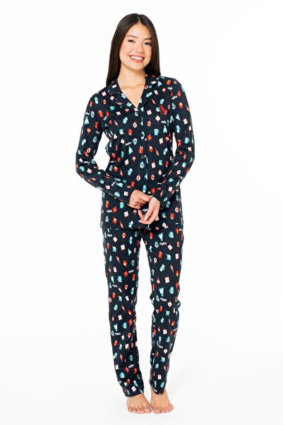 U.S. Polo Assn. Γυναικείο πουκάμισο με κουμπιά σε μπλε ναυτικό 100% βαμβάκι, ...