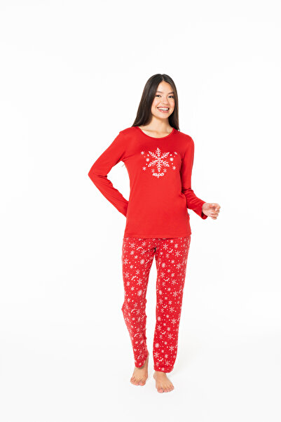 U.S. Polo Assn. Îmbrăcăminte de casă roșie pentru femei-RED-2XL