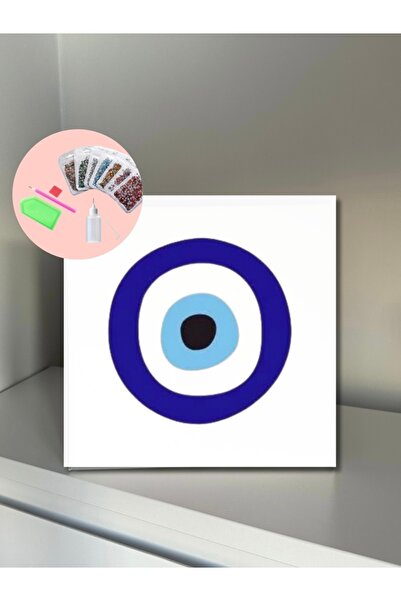 YADA Nazar Boncuğu - Rhinestone Kit, Diamond painting, Kristal Taş Yapıştırma...