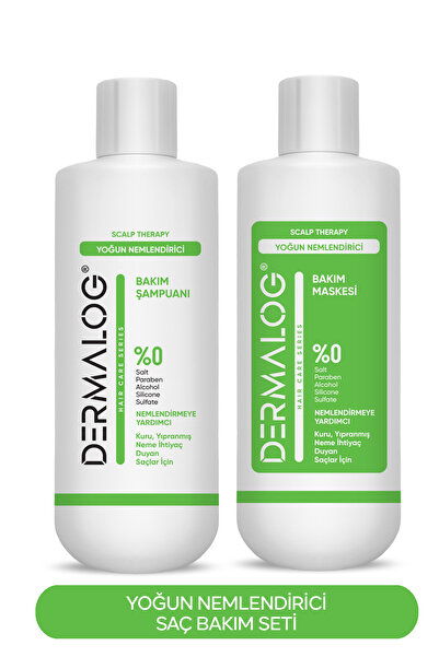 DERMALOG Kuru Yıpranmış Saçlar Için Yoğun Nemlendirici Ve Onarıcı Saç Bakım S...