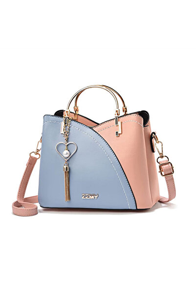 OEM Geantă tote de damă cu curea de umăr, două mânere fixe, compartimente mul...