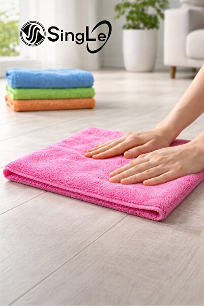 Single (1 Piece) Ultra Luxury Microfiber Floor Cloth 50:70 cm Mega Size