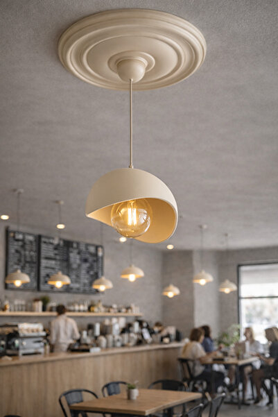 Ferisa Home Krem Ampül Hediyeli Modern Dokulu Beton Görünüm Pinterest Tarzı Ö...