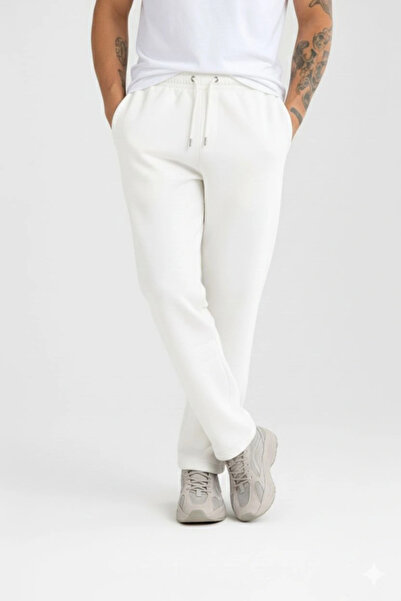 Kanonik Education Men's Three Thread Winter Cotton Oversized Lace-Up Straight...