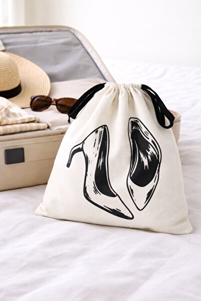 Paris Home حقيبة سفر بتصميم خاص - منظم أحذية نسائي