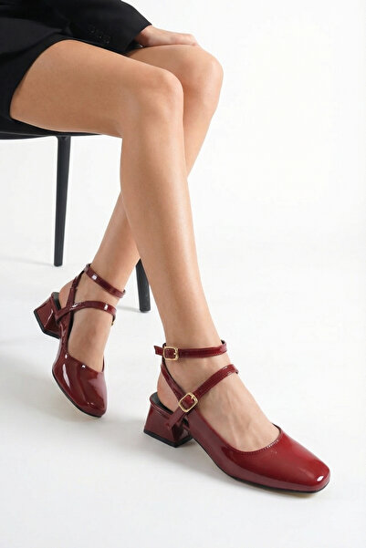 ich1one Mary Jane Pantofi de damă, eleganți și confortabili, din piele lăcuit...