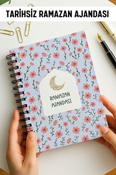 Eldesen Tasarım Ramazan Ajandası, Oruç, Hatim, Teravih, Günlük ve Aylık Planl...