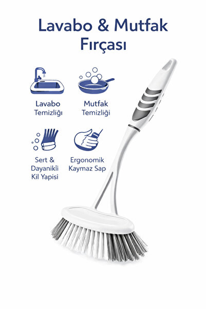 Single Softon Lavabo Ve Küvet Fırçası