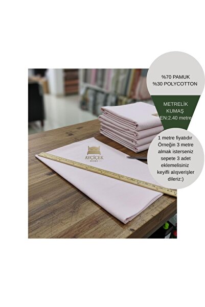 ayçiçek home 1 METRE 57 TEL AKFİL KUMAŞ 2.40 ENİNDE NEVRESİMLİK KUMAŞ METRELİ...