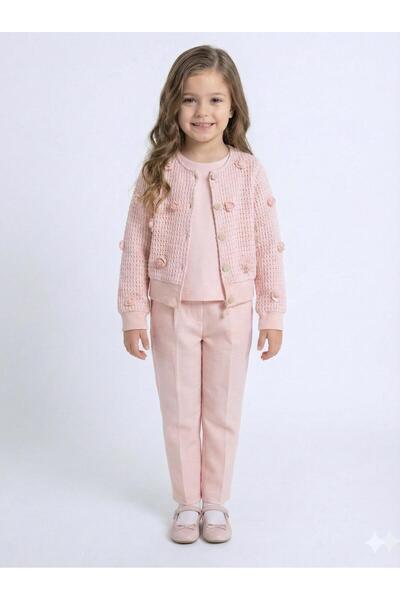 XO Kids Set 3 piese pentru fete (bluză și pantaloni) 4-7 ani 52127