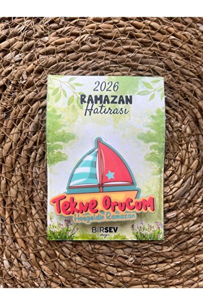 hemdemhediyelik 1 Adet Oruç Tutuyorum İlk Orucum Tekne Orucu Rozeti Ramazan H...