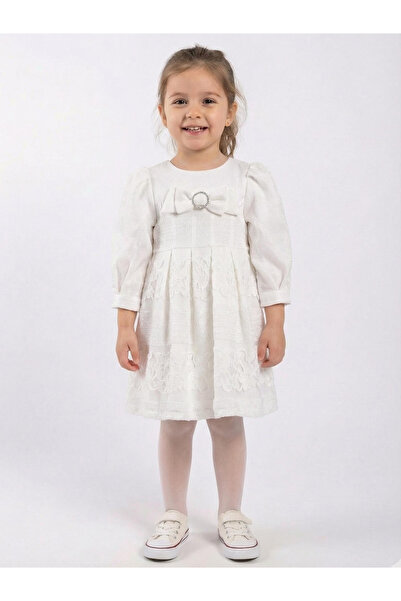 XO Kids Κοριτσίστικο φόρεμα 2-6 ετών - Πλεκτό με μπούκλα, λαιμόκοψη, φερμουάρ...